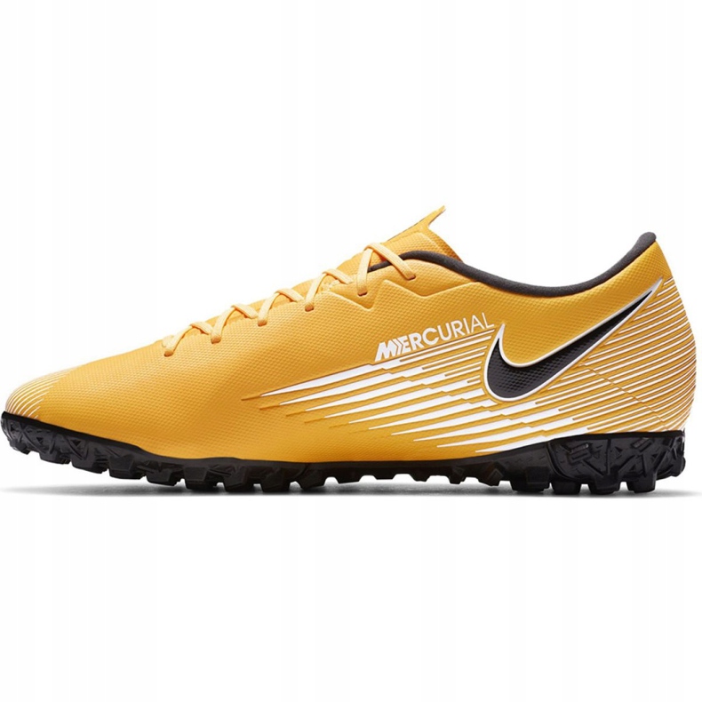 Nike Mercurial Vapor 13 Academy Tf M AT7996 801 fotbollsskor apelsiner och röda 2