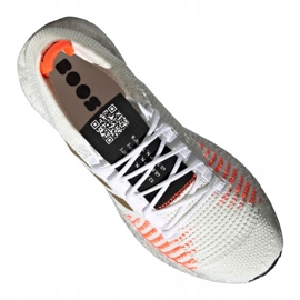 Adidas PulseBOOST Hd M EE9564 skor vit orange 4