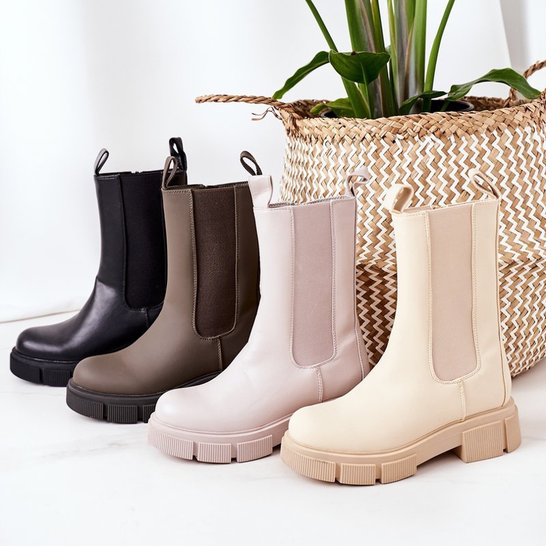 PS1 Varma stövlar Mörkgröna Jodhpur -stövlar måste ha brun 1