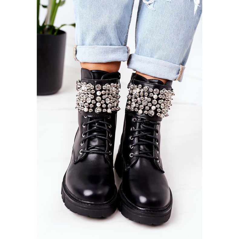 PS1 Varma arbetare med pärlor svart nu eller aldrig 1