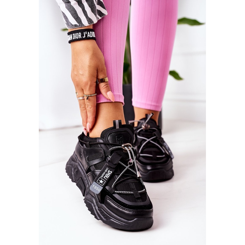 PE1 Kvinnors sportskor Sneakers Black Far Away svart 2