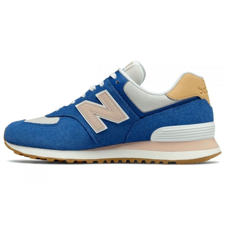 New Balance W WL574NU2 beige blå 1