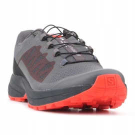 Salomon Xa Elevate M 406115 skor svart orange grå 8