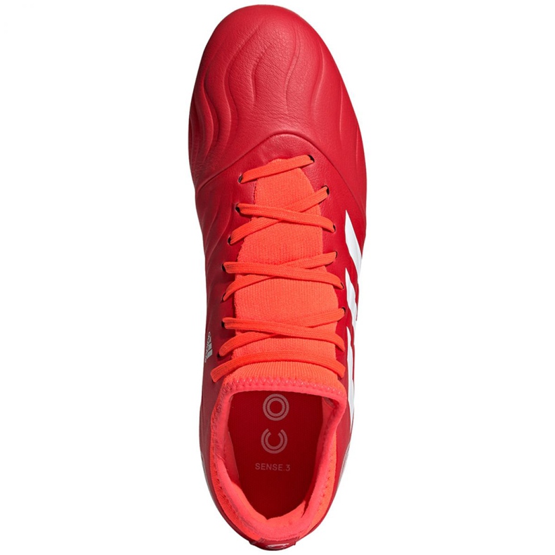 Adidas Copa Sense.3 Mg M FY6190 fotbollsskor röd röd 2