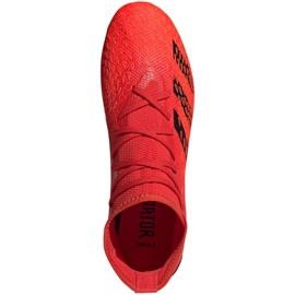 Adidas Predator Freak.3 Mg M FY6303 fotbollsskor mångfärgad apelsiner och röda 2