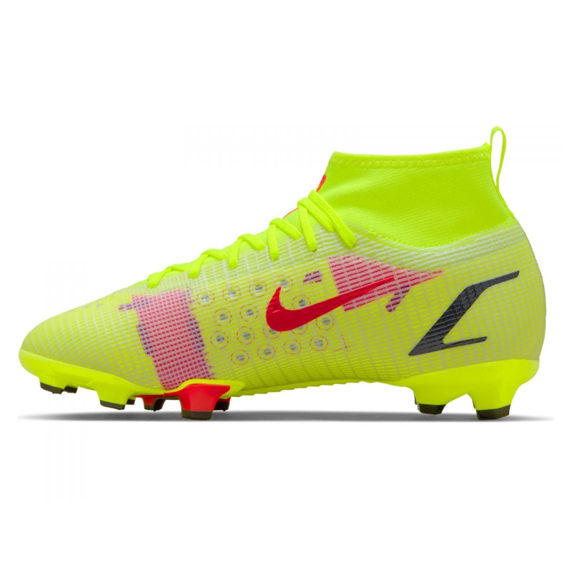 Nike Superfly 8 Pro Fg Jr CV0804-760 fotbollsskor grön grön 1