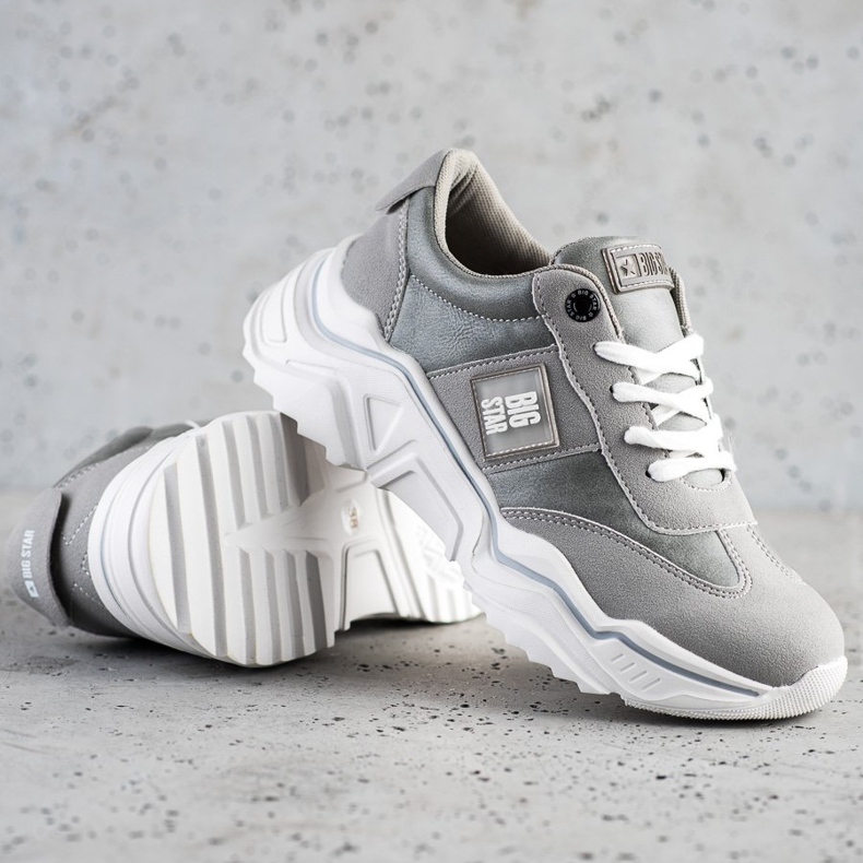 Dam Sneakers Big Star GG274211 grå 1