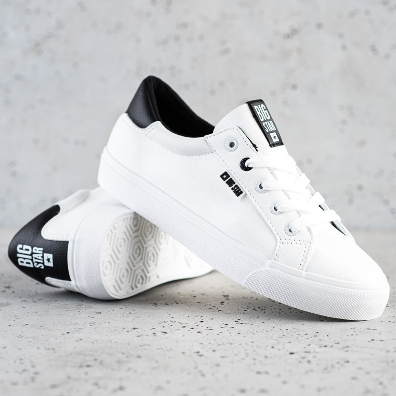 Dam Sneakers Big Star EE274312 vit 1