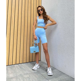 Kvinnors sportskor Memory Foam Big Star HH274255 Vit-violett grå 2