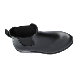 American Club Kvinnors svarta stövlar, mattstövlar Kal15/22 3