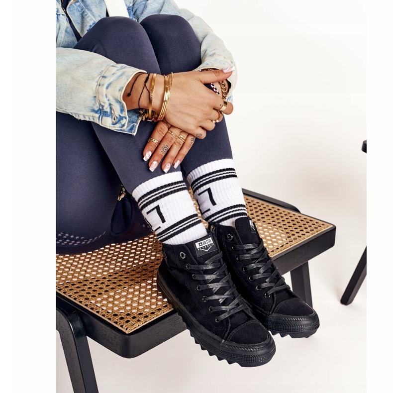 Dam Sneakers Big Star FF274244 Svart 1