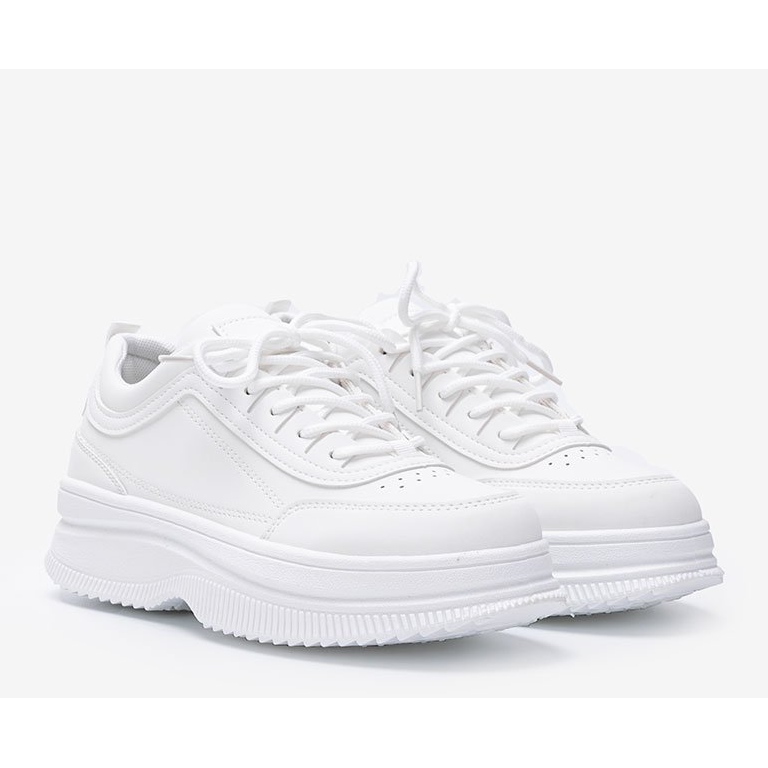 Vita sneakers med Andreia matt finish 1