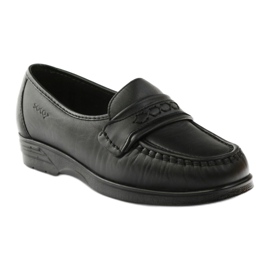 Solo Loafers for Sensitive Feet Comfort Black 015 svart 1