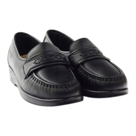 Solo Loafers for Sensitive Feet Comfort Black 015 svart 3