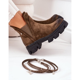 PS1 Varma stövlar Jodhpur stövlar Mörkgrön Bra idé 1