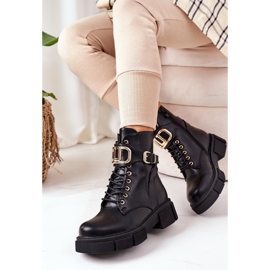 PS1 Varma arbetare med ett guldspänne svart Maybelle 2