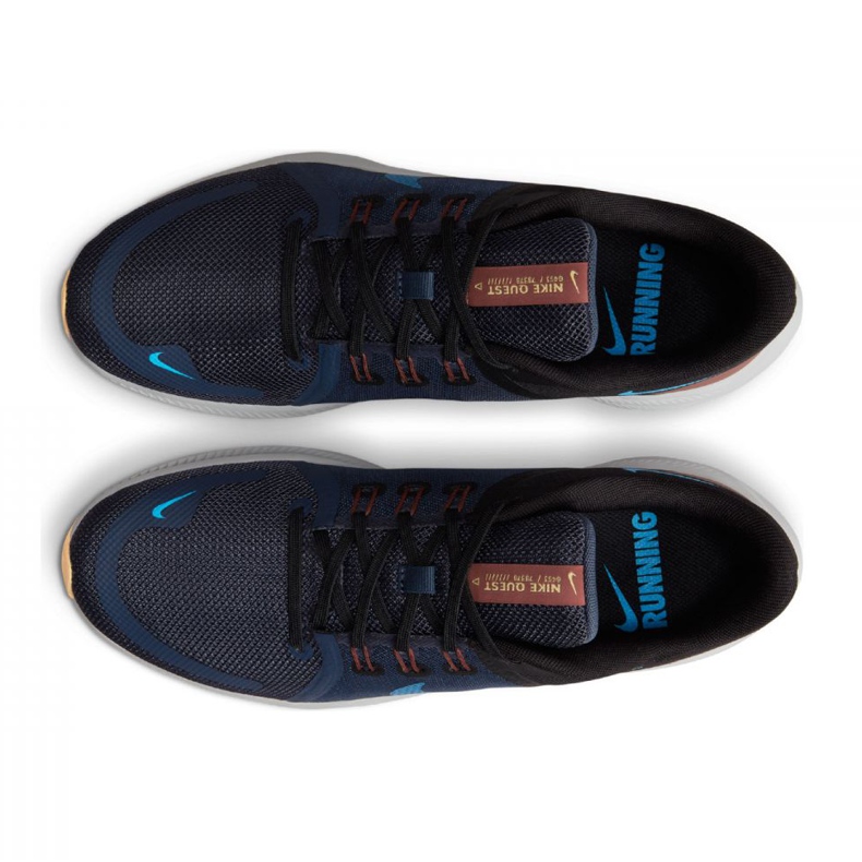 Nike Quest 4 M DA1105-400 löparsko marinblå 1