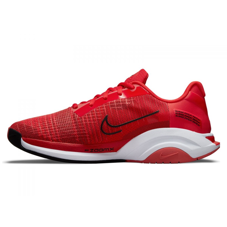 Nike ZoomX SuperRep Surge M CU7627-606 träningssko röd 1