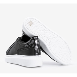 Svarta Aliccer chunky sneakers 1