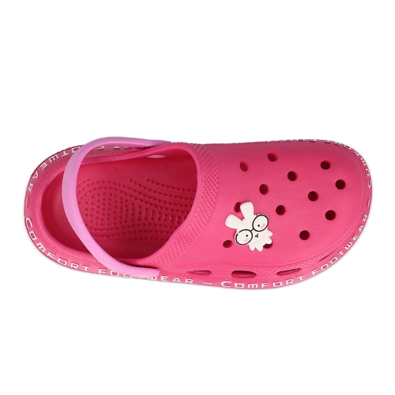 Befado andra barnskor - mörkrosa 159Y105 vit 2