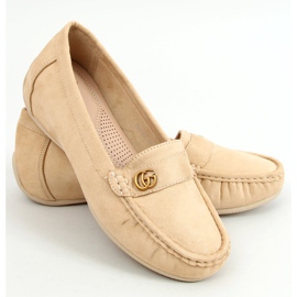 Dam beige loafers H8192 Beis 1