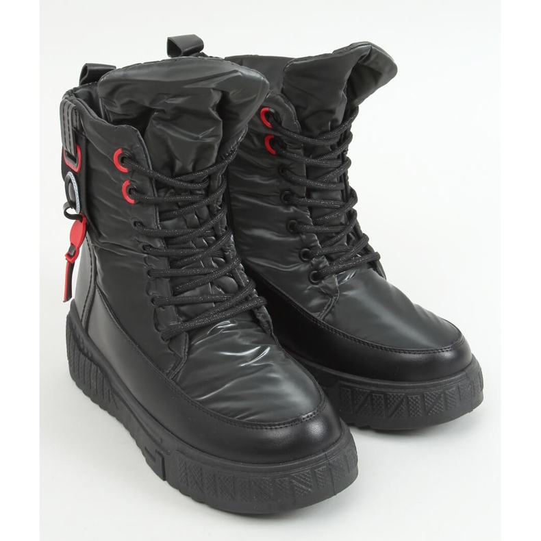 Svarta damstövlar NB509P Svart 1