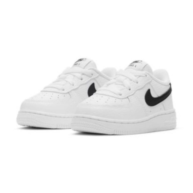 Nike Force 1 Inf Jr CZ1691-100 vit svart 2