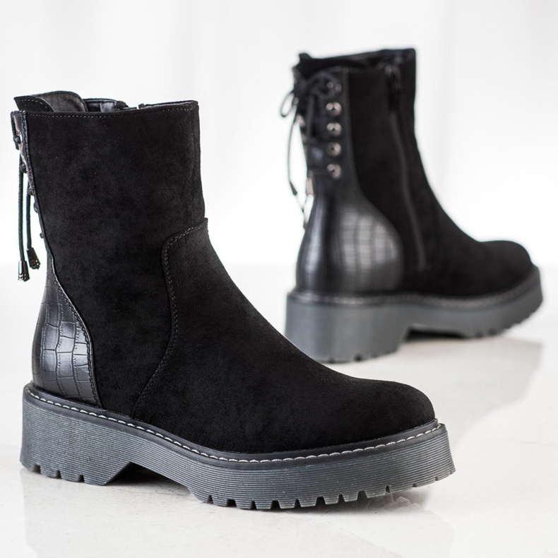 J. Star Mockanarbetare med bindning svart 1