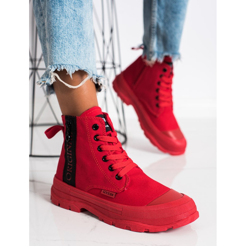 Goodin Original High Sneakers röd 2