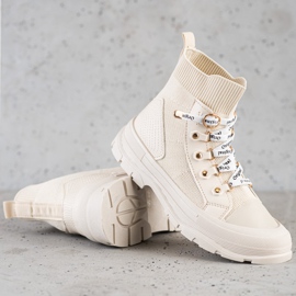 Goodin Original Slip-On skor beige 1