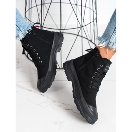 Goodin Sneakers med dekorativ dragkedja svart 1