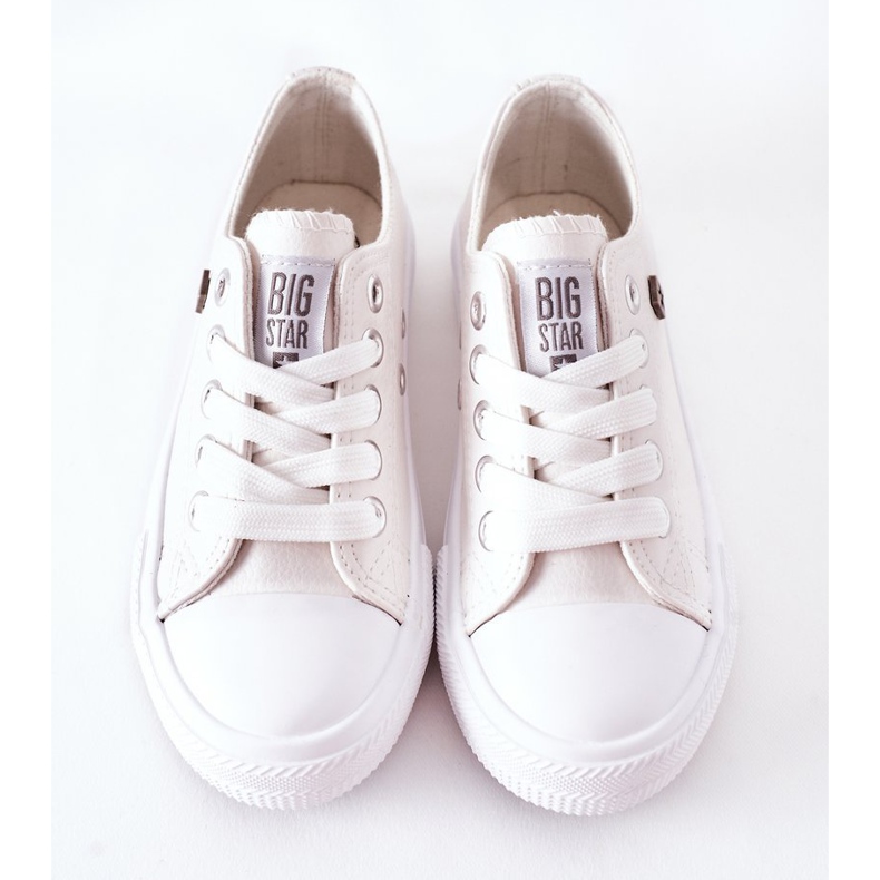 Barnskinnsskor Big Star FF374300 Vit 1