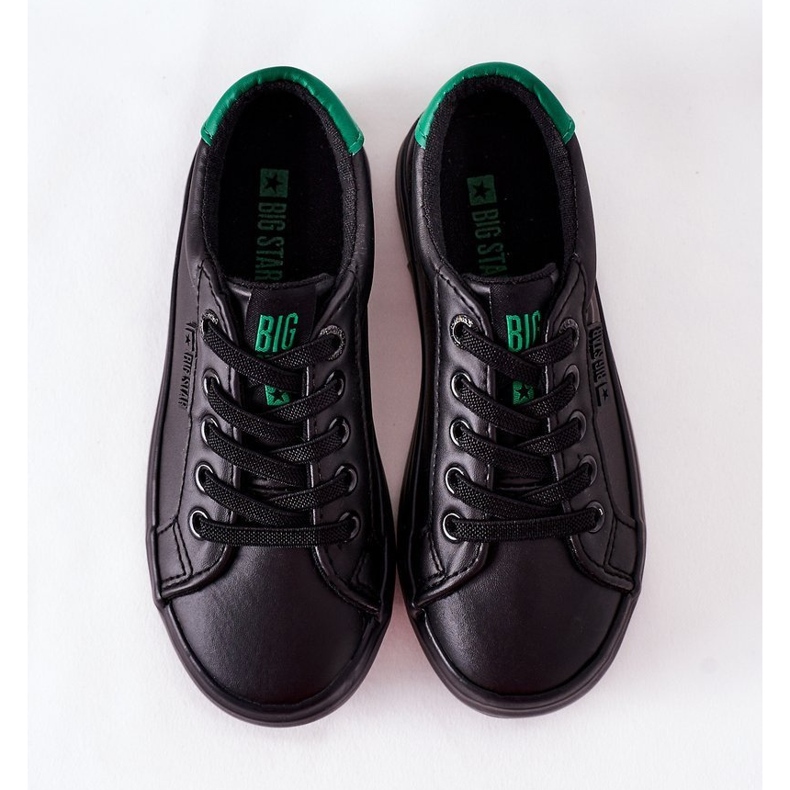 Barnskinn Sneakers Big Star DD374147 Svart 2