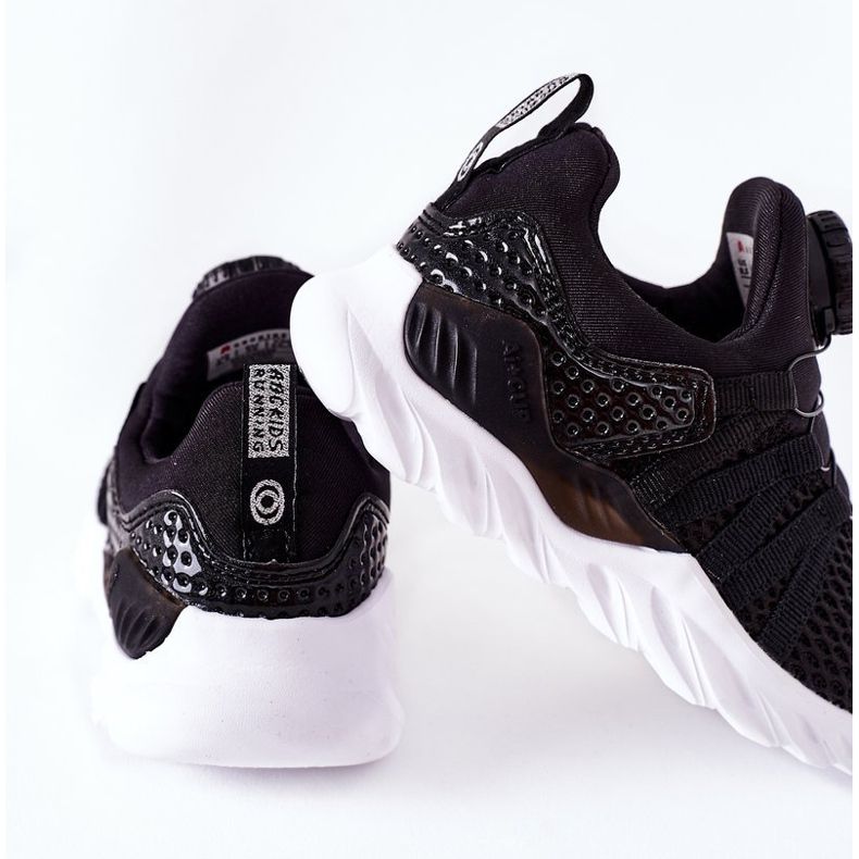 Barnsportskor med ABCKIDS -vred Svart 1