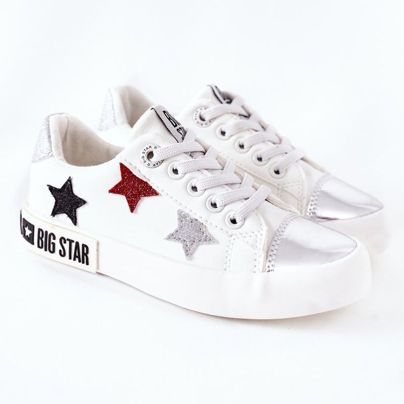 Barnläder Sneakers Big Star II374032 Vit 2