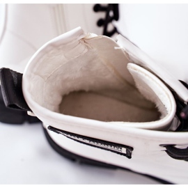 S.Barski Barns vita isolerade stövlar Fincastle 1