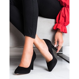 Sabatina Klassiska pumpar med hög klack svart 1