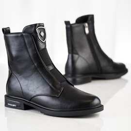 Filippo Trendiga stövlar med isolering svart 1