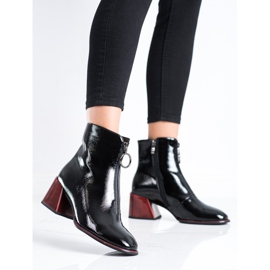 Filippo Snygga kängor med dragkedja svart 2