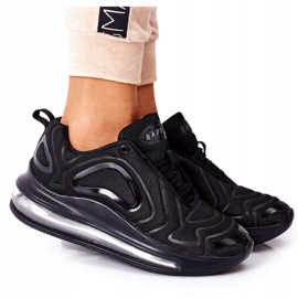 Kvinnors sportskor Sneakers Svart Rapter 6