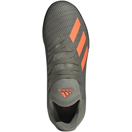 Adidas X 19.3 Tf Jr EF8375 fotbollsskor kaki 1