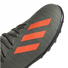 Adidas X 19.3 Tf Jr EF8375 fotbollsskor kaki 2