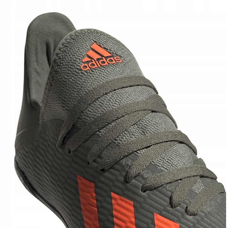 Adidas X 19.3 Tf Jr EF8375 fotbollsskor kaki 3