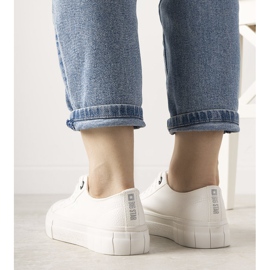 White Big Star Gooby sneakers för kvinnor vit 2