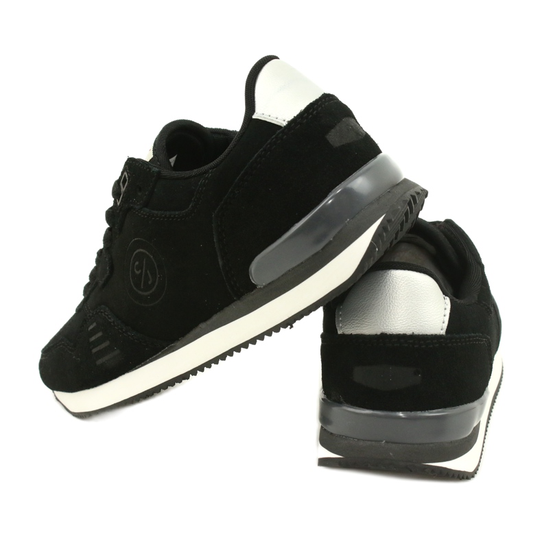 Kvinnors sportskor Cross Jeans Black II2R4028C svart 4