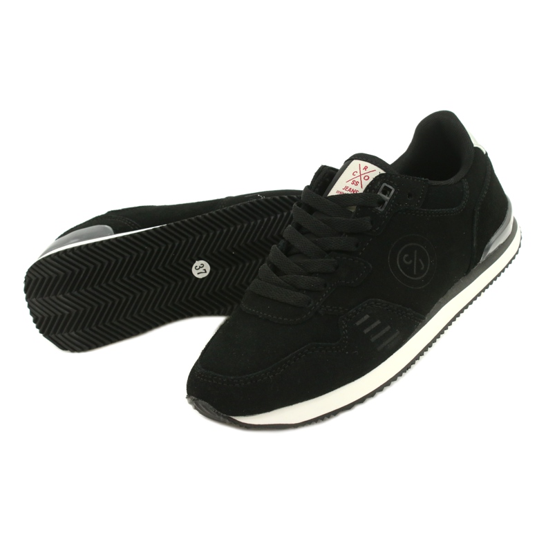 Kvinnors sportskor Cross Jeans Black II2R4028C svart 3