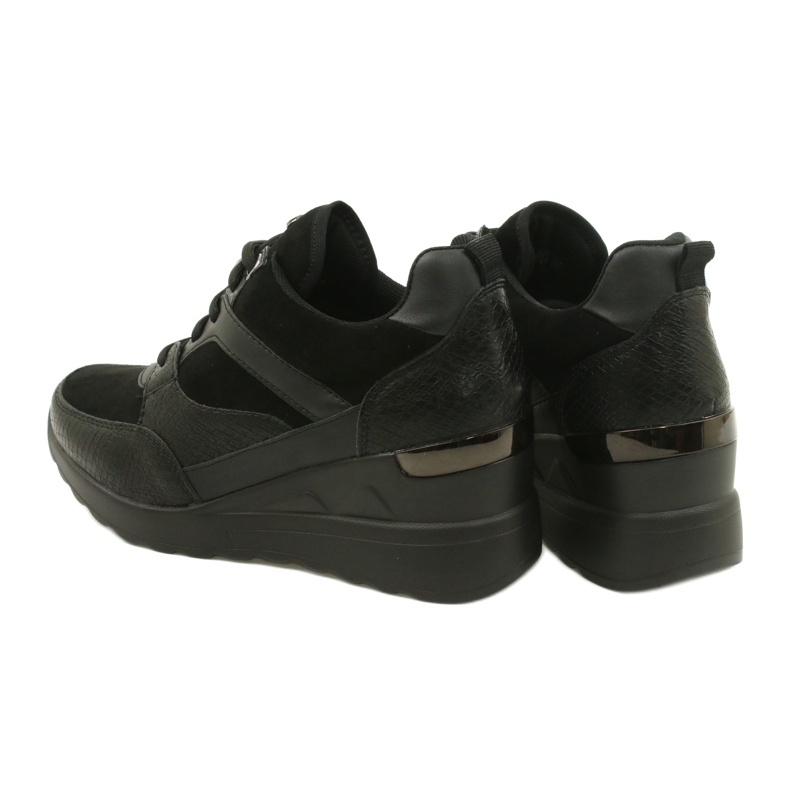 Evento Dam Wedge Sneakers 21SP35-4390 Svart 3