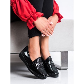 Filippo Trendiga läderskor svart 1