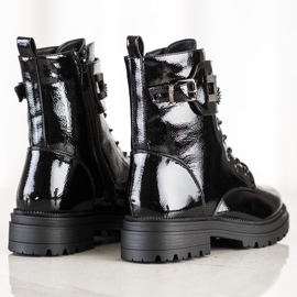 S. BARSKI Lackerade arbetare med kedja S.BARSKI svart 1