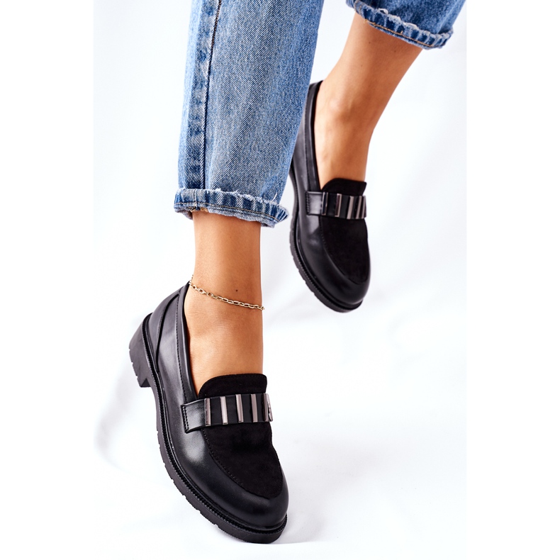 S.Barski Svarta skor för kvinnor från Montius 2